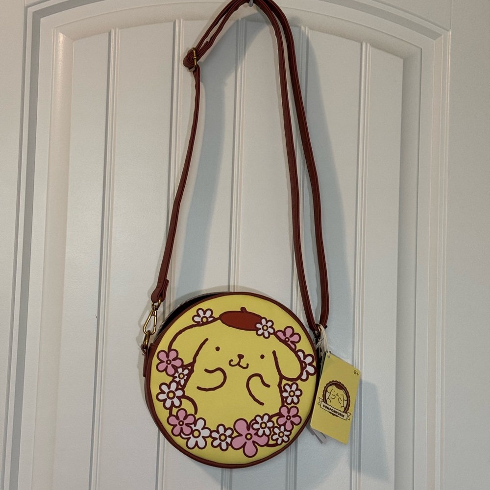 Sanrio- Pompompurin Crossbody Bag - NWT